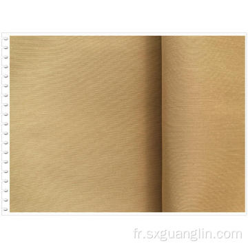 Tissu uni en coton polyester personnalisé